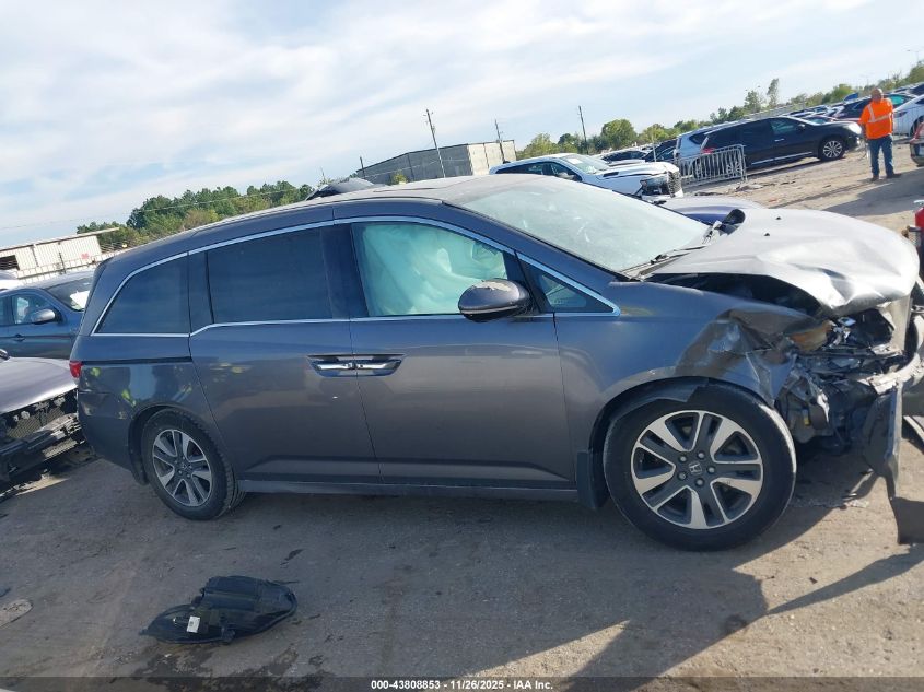 2014 Honda Odyssey Touring/Touring Elite VIN: 5FNRL5H96EB011561 Lot: 43808853