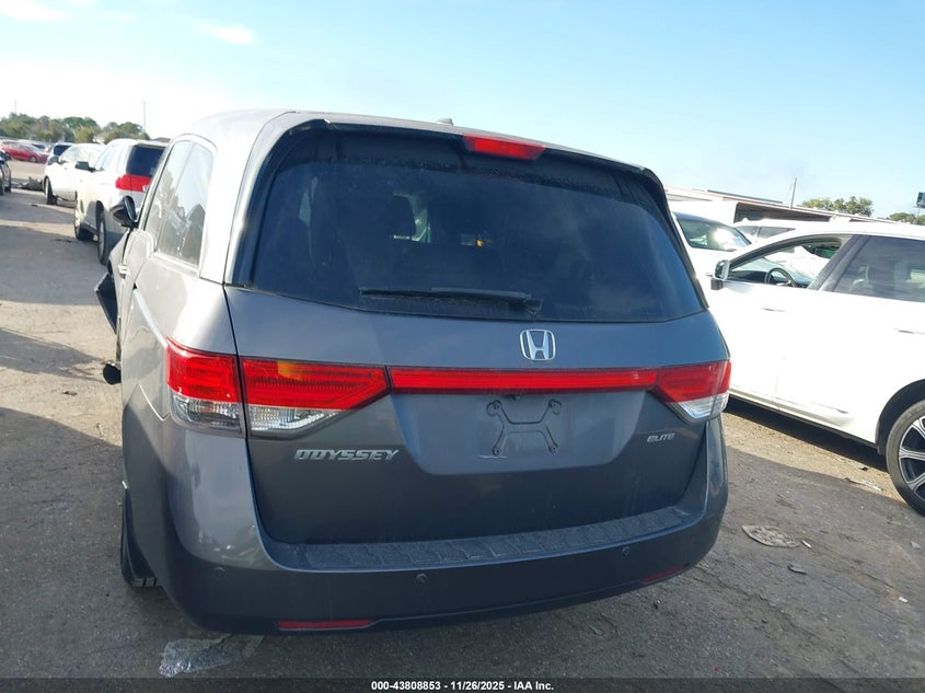 2014 Honda Odyssey Touring/Touring Elite VIN: 5FNRL5H96EB011561 Lot: 43808853