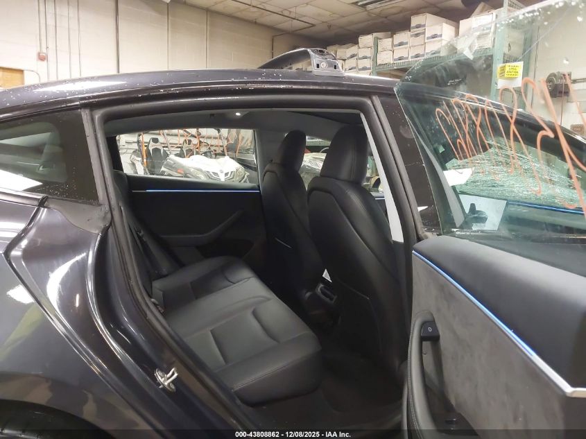 2024 Tesla Model 3 Long Range Dual Motor All-Wheel Drive VIN: 5YJ3E1EB2RF792911 Lot: 43808862