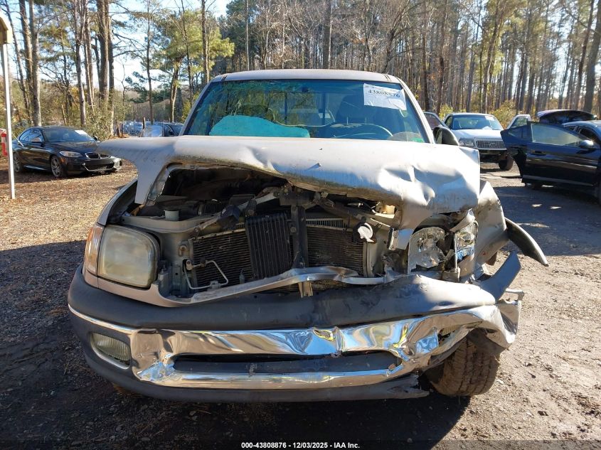 2002 Toyota Tundra Sr5 V8 VIN: 5TBBT44122S268440 Lot: 43808876