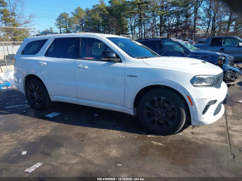 2021 Dodge Durango R/T Awd VIN: 1C4SDJCT8MC805435 Lot: 43808895