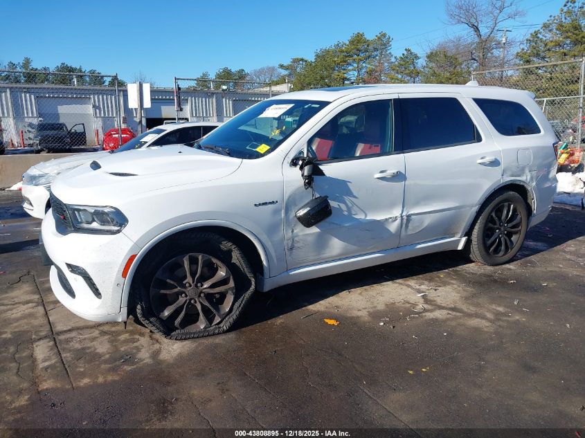 2021 Dodge Durango R/T Awd VIN: 1C4SDJCT8MC805435 Lot: 43808895