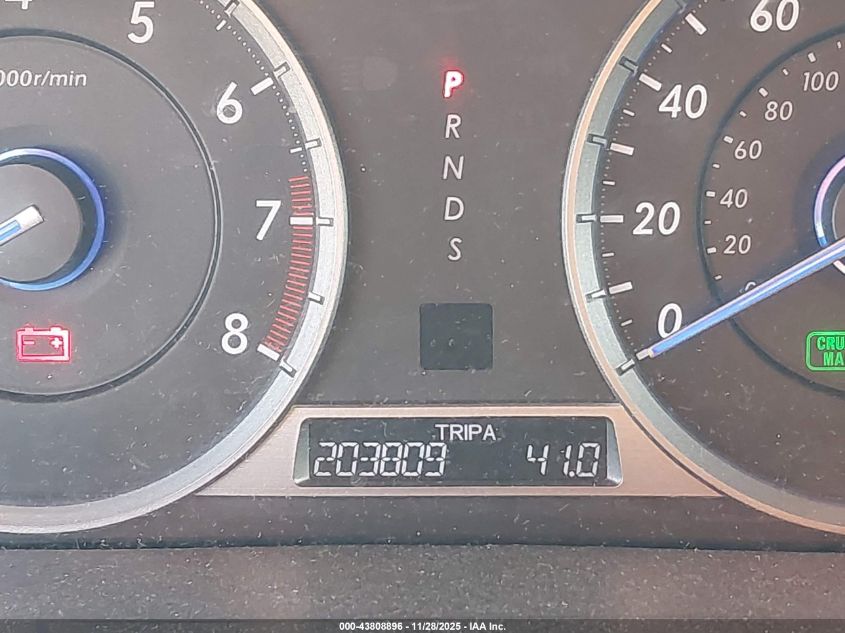 2013 Honda Crosstour Ex-L V6 VIN: 5J6TF2H52DL001169 Lot: 43808896