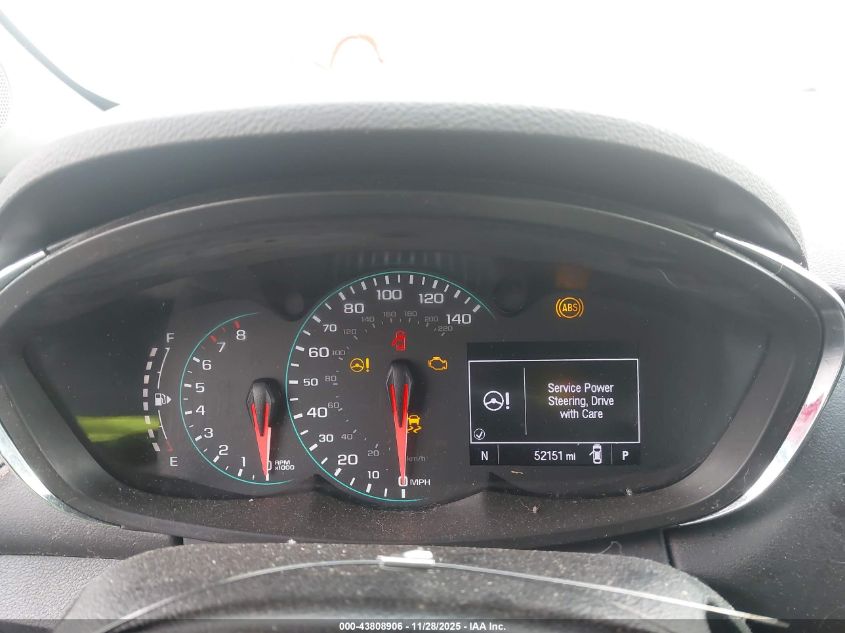 2019 Chevrolet Trax Ls VIN: 3GNCJKSB5KL390398 Lot: 43808906