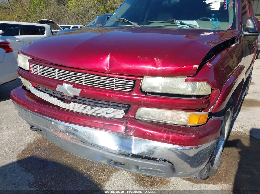 2002 Chevrolet Tahoe Lt VIN: 1GNEK13Z72R252477 Lot: 43808959