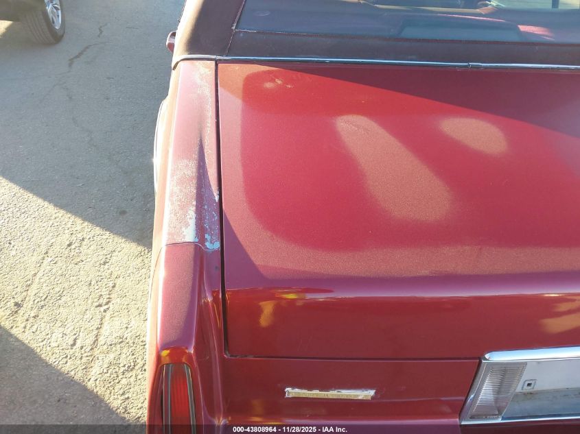 1993 Cadillac Deville VIN: 1G6CD53B2P4244394 Lot: 43808964