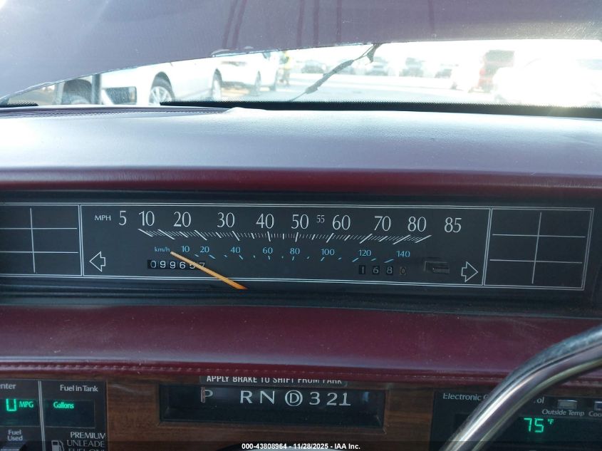 1993 Cadillac Deville VIN: 1G6CD53B2P4244394 Lot: 43808964