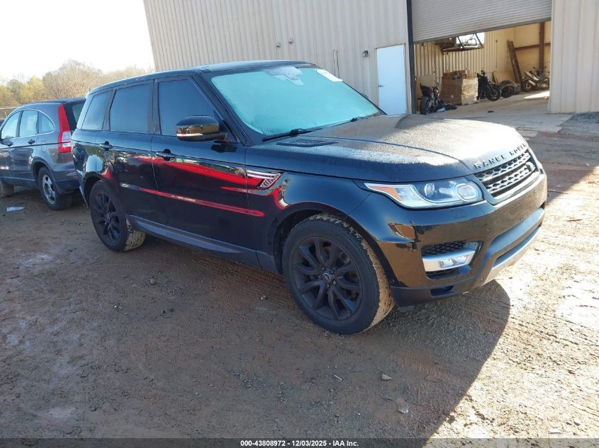 LAND ROVER RANGE ROVER SPORT 3.0L V6 SUPERCHARGED HSE