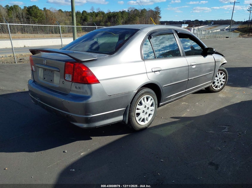 2HGES16665H545688 2005 HONDA CIVIC photo no. 4