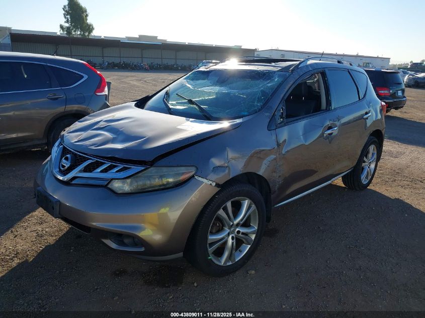 2011 Nissan Murano Le VIN: JN8AZ1MU0BW060765 Lot: 43809011