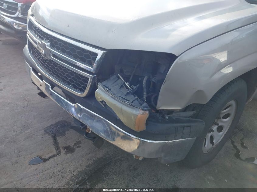 2006 Chevrolet Silverado 1500 Work Truck VIN: 3GCEC14X16G176988 Lot: 43809014