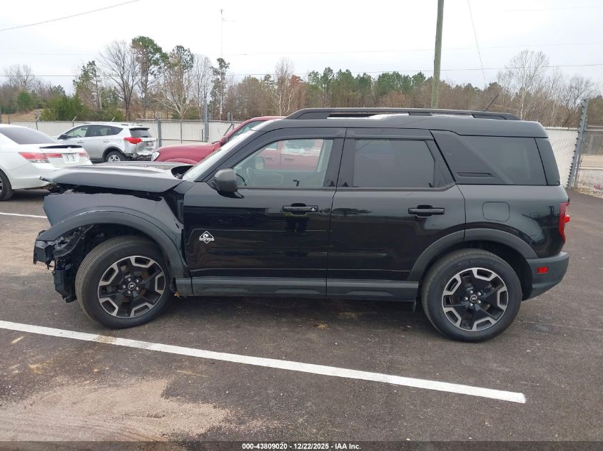 2021 Ford Bronco Sport Outer Banks VIN: 3FMCR9C63MRA40310 Lot: 43809020