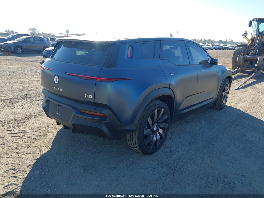 Vin: vcf1zbu20pg001877, lot: 44304479, fisker ocean one 20234