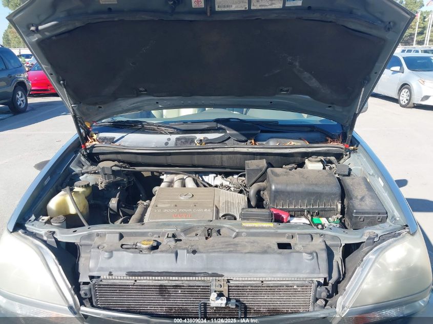 2000 Lexus Rx 300 VIN: JT6GF10U0Y0070882 Lot: 43809034