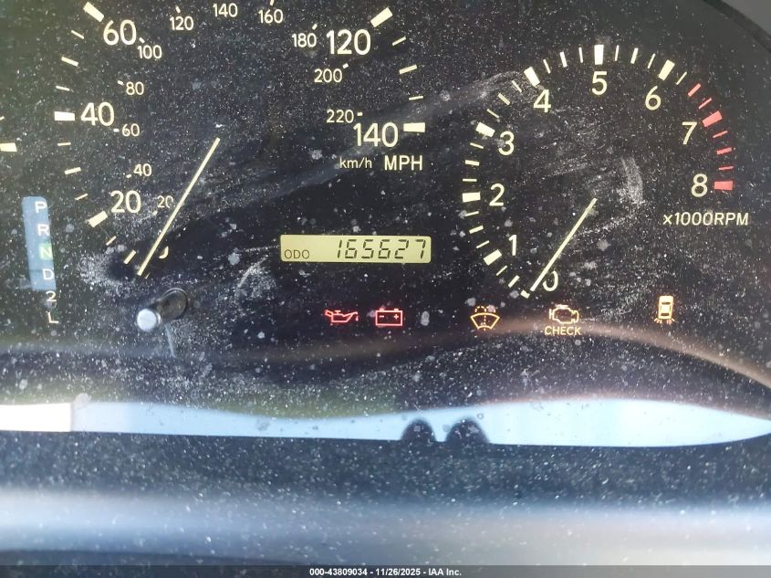 2000 Lexus Rx 300 VIN: JT6GF10U0Y0070882 Lot: 43809034