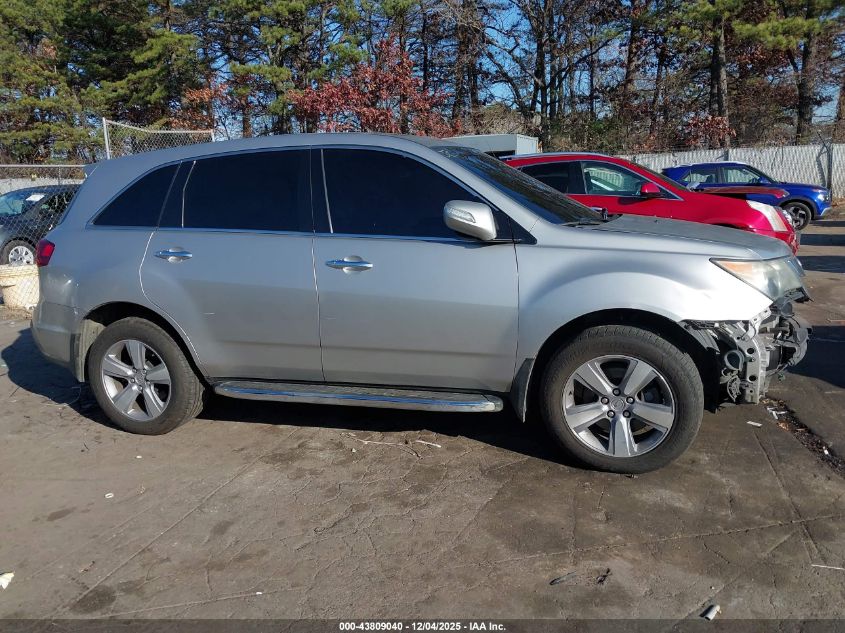 2013 Acura Mdx Technology Package VIN: 2HNYD2H34DH502734 Lot: 43809040