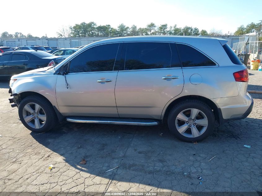 2013 Acura Mdx Technology Package VIN: 2HNYD2H34DH502734 Lot: 43809040