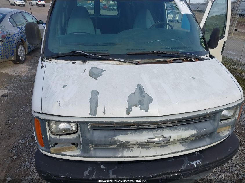 1997 Chevrolet Chevy Van VIN: 1GCHG39F8V1098588 Lot: 43809051