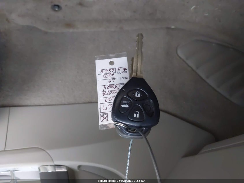 2009 Toyota Camry Le VIN: 4T1BE46K69U316868 Lot: 43809080