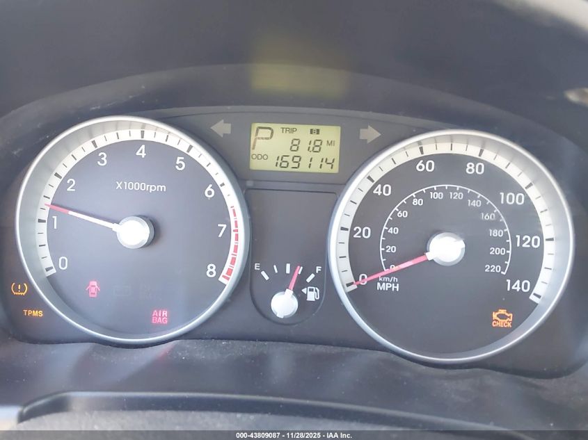 2009 Hyundai Accent Gls VIN: KMHCN46C49U359568 Lot: 43809087