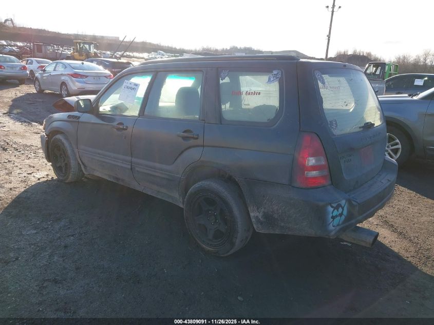 JF1SG69675H741548 2005 SUBARU FORESTER photo no. 3