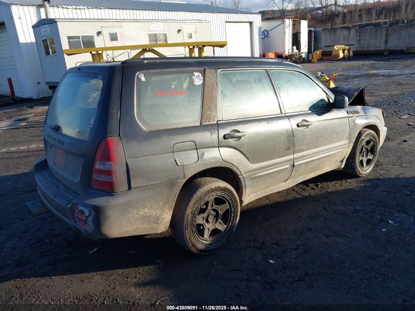 JF1SG69675H741548 2005 SUBARU FORESTER photo no. 4