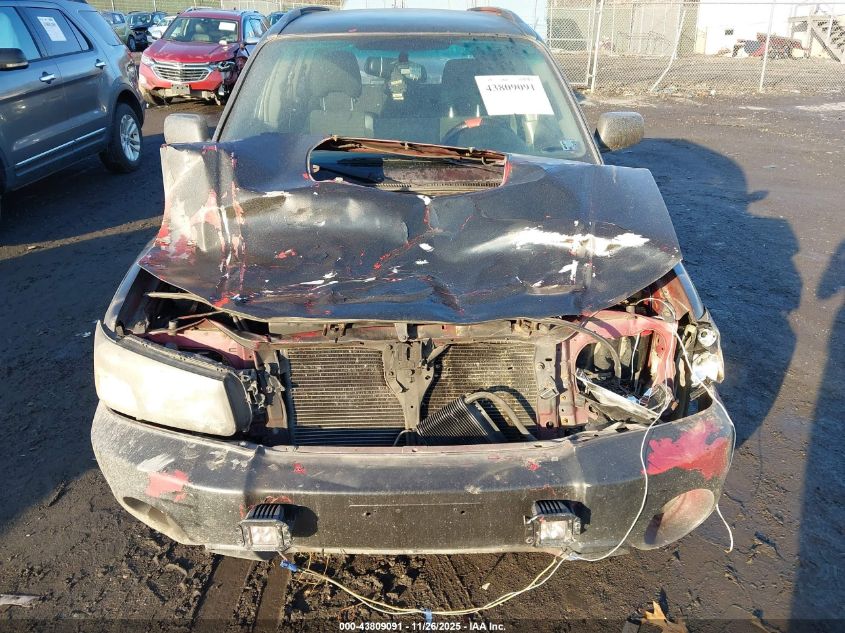 2005 Subaru Forester 2.5Xt VIN: JF1SG69675H741548 Lot: 43809091