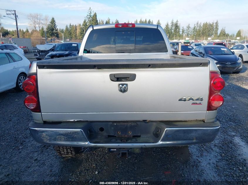 2008 Dodge Ram 1500 Slt VIN: 1D7HU18298S502417 Lot: 43809096