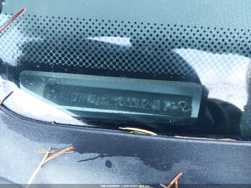 2008 Dodge Ram 1500 Slt VIN: 1D7HU18298S502417 Lot: 43809096