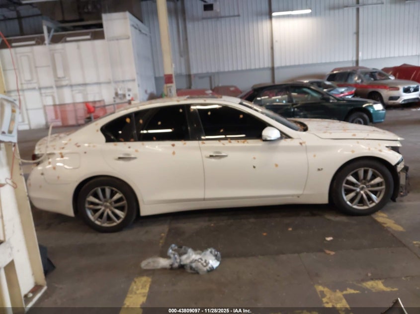 2014 Infiniti Q50 VIN: JN1BV7AP4EM691647 Lot: 43809097