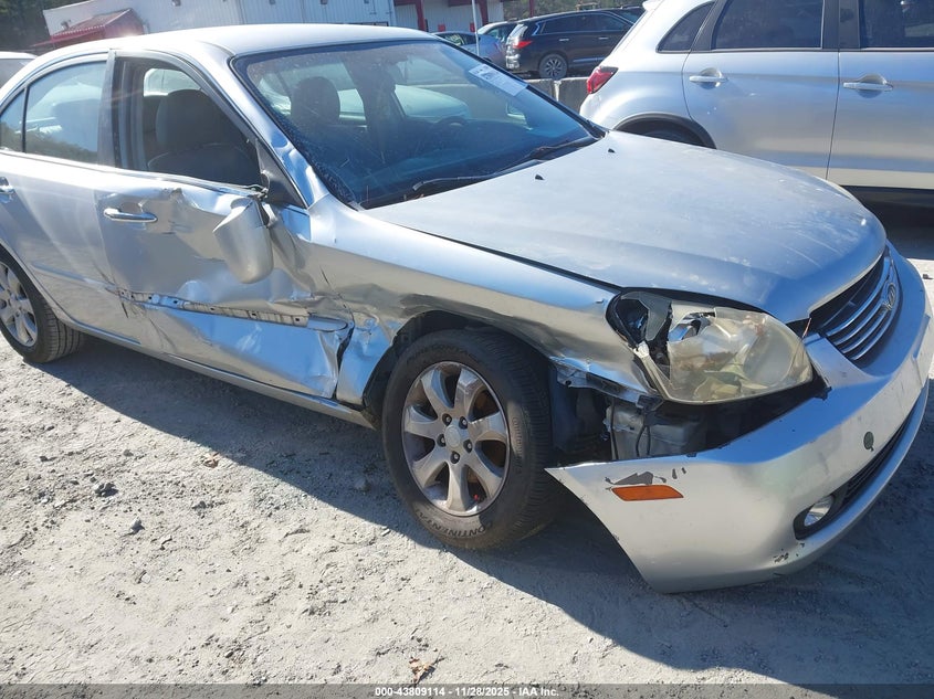 2008 Kia Optima Ex VIN: KNAGE123285219423 Lot: 43809114