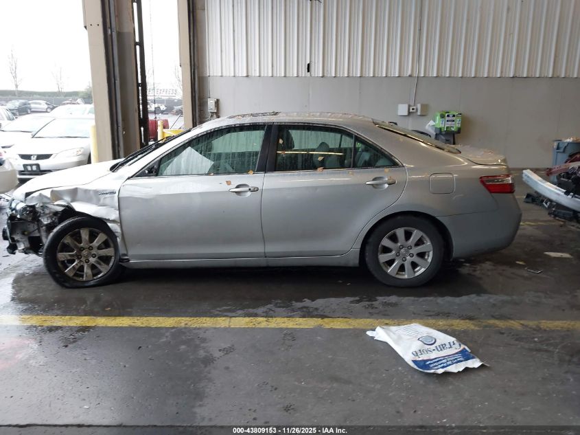 2007 Toyota Camry Hybrid VIN: JTNBB46K073027321 Lot: 43809153