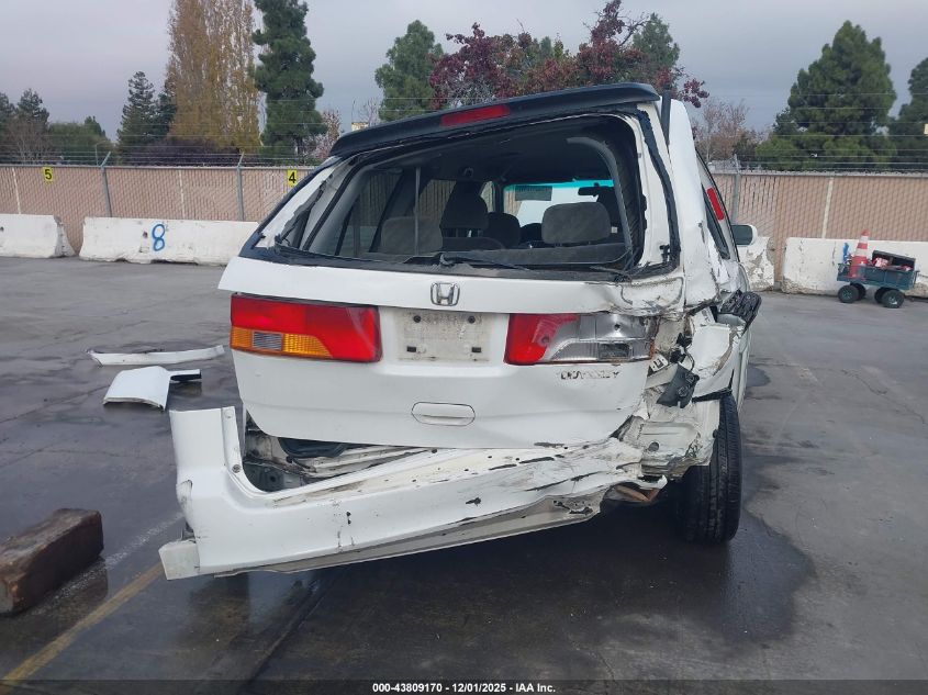 2002 Honda Odyssey Ex VIN: 2HKRL18642H546612 Lot: 43809170