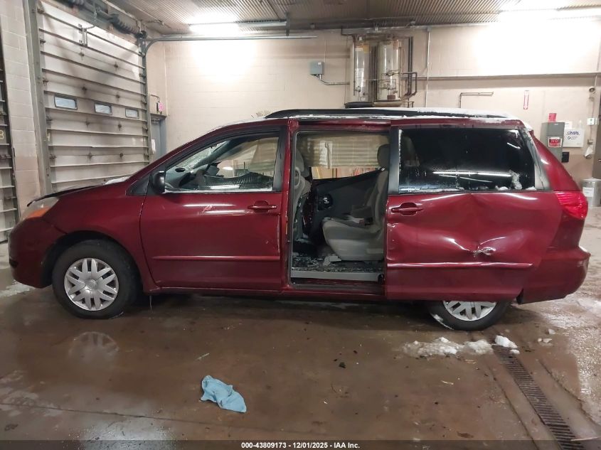 2009 Toyota Sienna Le VIN: 5TDZK23C49S278042 Lot: 43809173