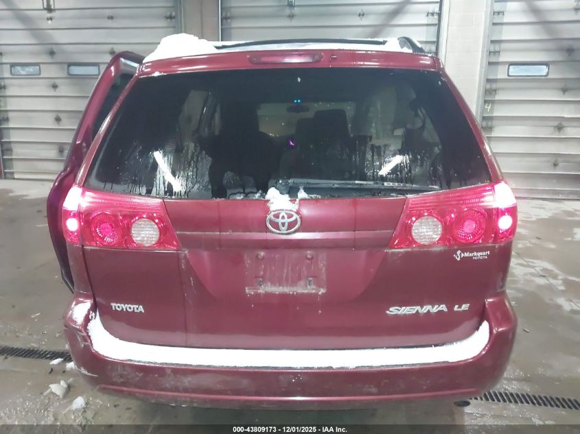 2009 Toyota Sienna Le VIN: 5TDZK23C49S278042 Lot: 43809173