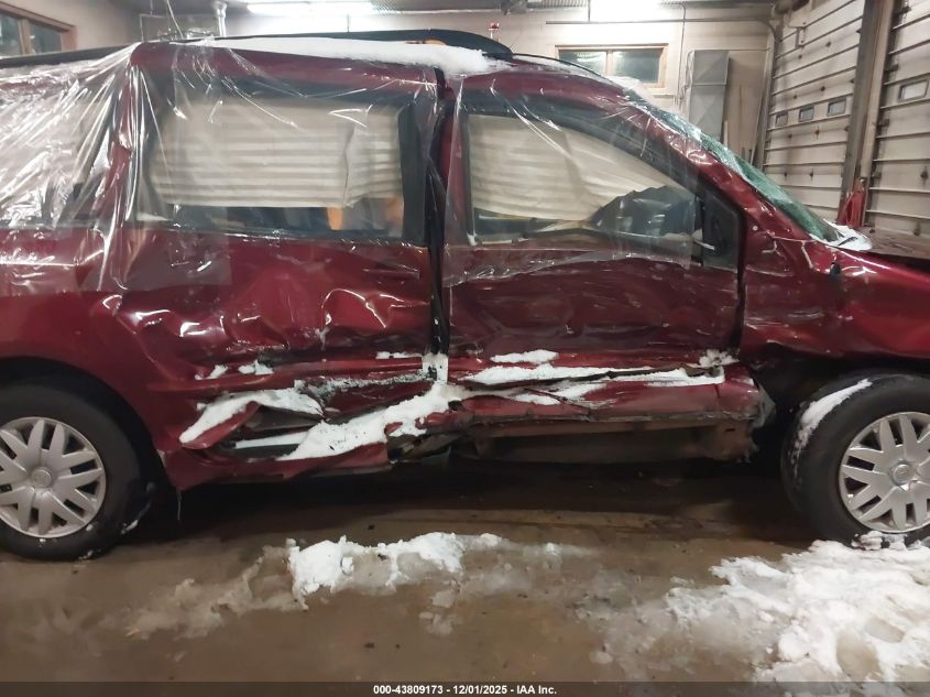 2009 Toyota Sienna Le VIN: 5TDZK23C49S278042 Lot: 43809173