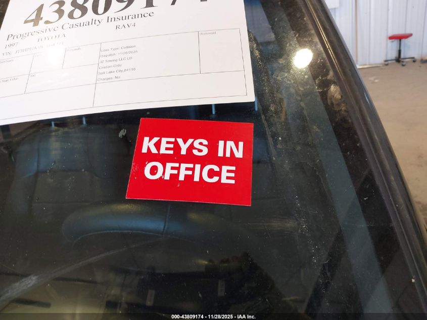 1997 Toyota Rav4 VIN: JT3HP10V9V7051273 Lot: 43809174