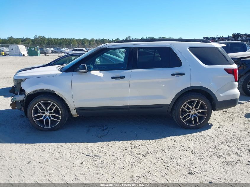 2017 Ford Explorer Sport VIN: 1FM5K8GT5HGB76099 Lot: 43809180