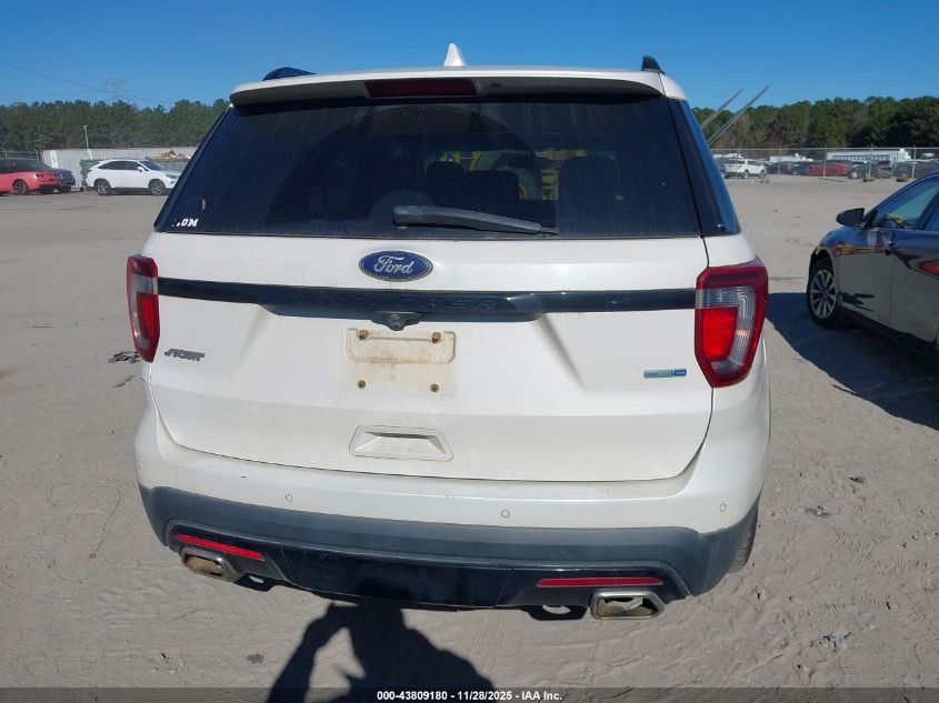 2017 Ford Explorer Sport VIN: 1FM5K8GT5HGB76099 Lot: 43809180