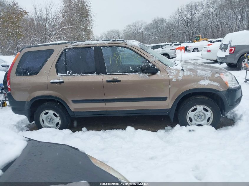 2002 Honda Cr-V Lx VIN: JHLRD78402C068539 Lot: 43809188