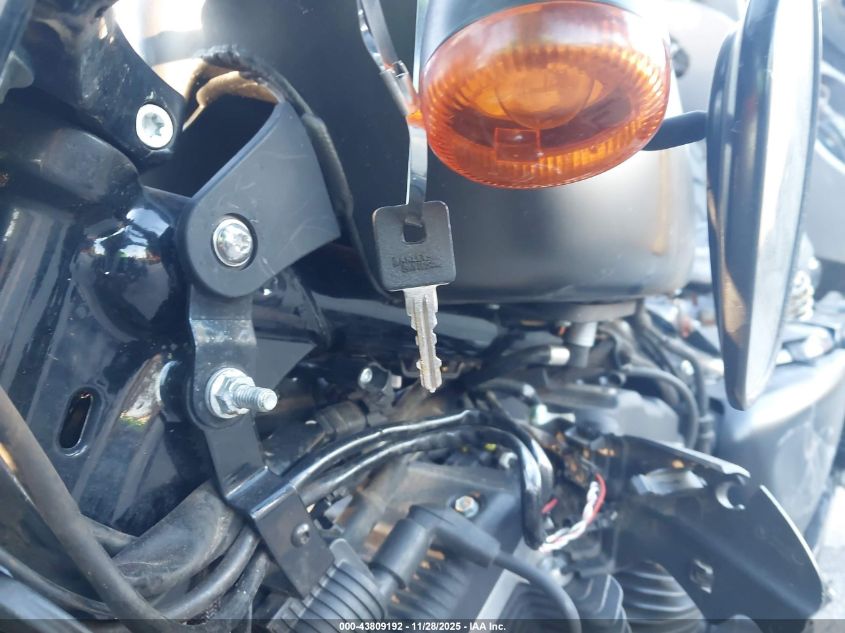 2021 Harley-Davidson Xl883 N VIN: 1HD4LE215MB406344 Lot: 43809192