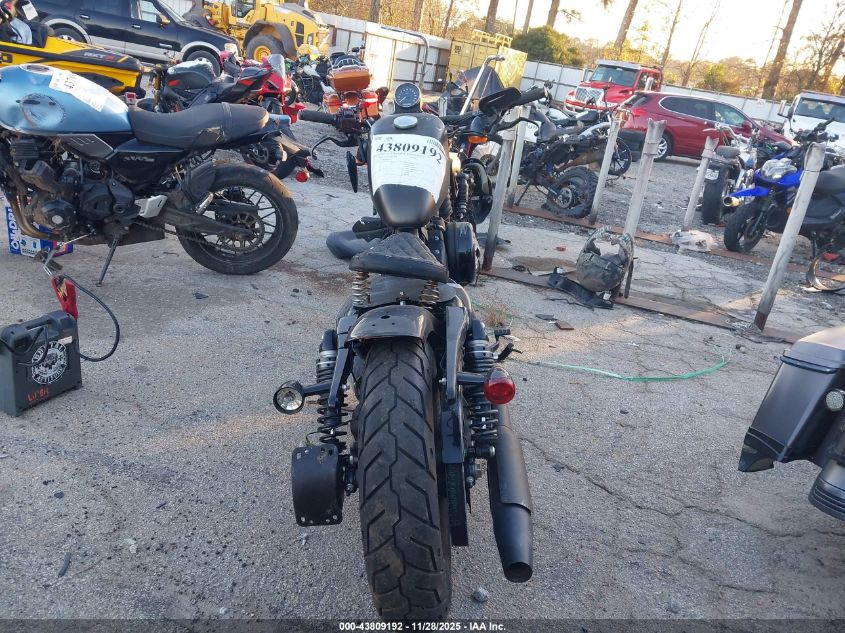 2021 Harley-Davidson Xl883 N VIN: 1HD4LE215MB406344 Lot: 43809192