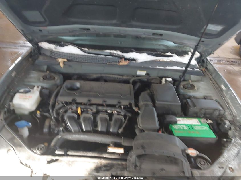 2009 Hyundai Sonata Gls VIN: 5NPET46C39H457956 Lot: 43809193