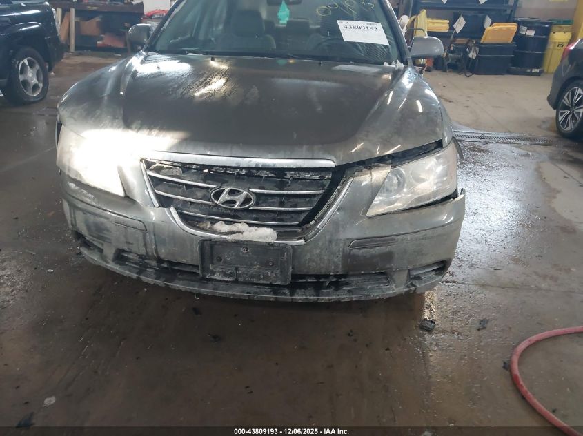 2009 Hyundai Sonata Gls VIN: 5NPET46C39H457956 Lot: 43809193