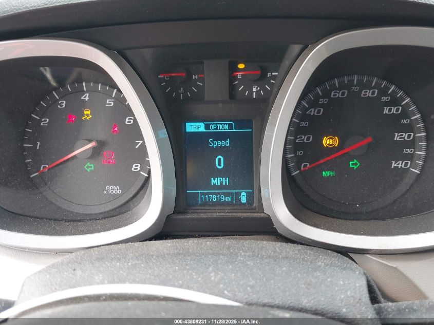 2016 Chevrolet Equinox Lt VIN: 2GNALCEK5G6355231 Lot: 43809231