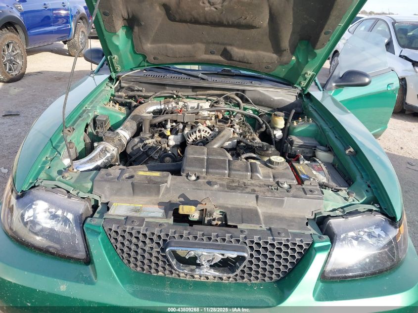 2001 Ford Mustang Gt VIN: 1FAFP45X41F148661 Lot: 43809268