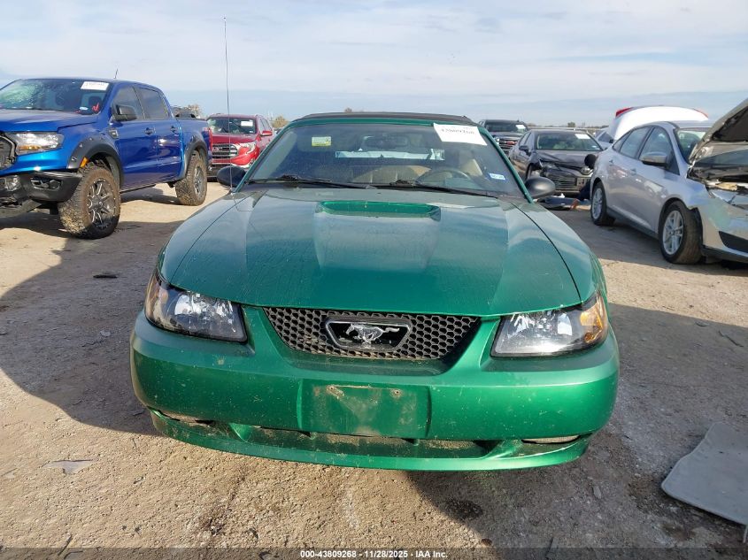 2001 Ford Mustang Gt VIN: 1FAFP45X41F148661 Lot: 43809268