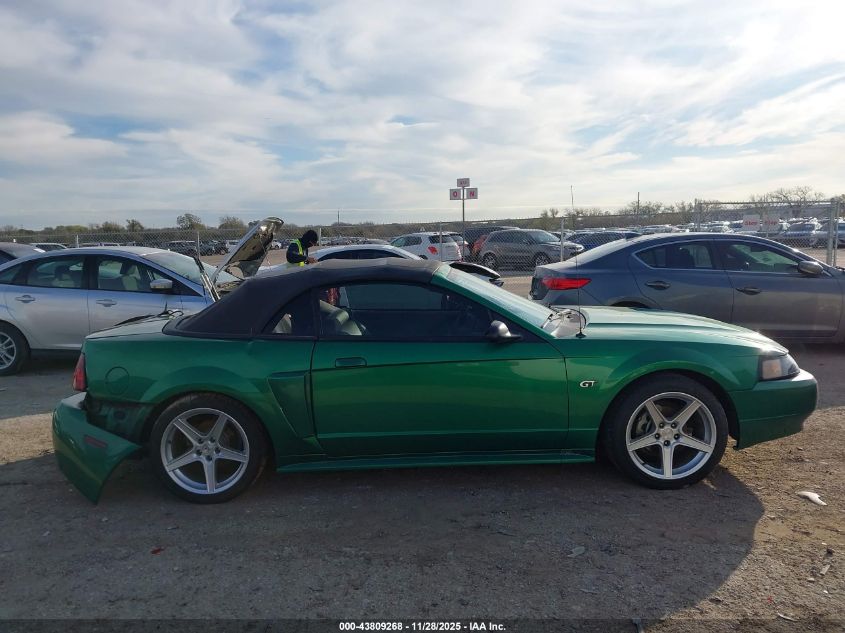 2001 Ford Mustang Gt VIN: 1FAFP45X41F148661 Lot: 43809268