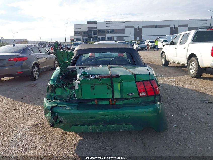 2001 Ford Mustang Gt VIN: 1FAFP45X41F148661 Lot: 43809268