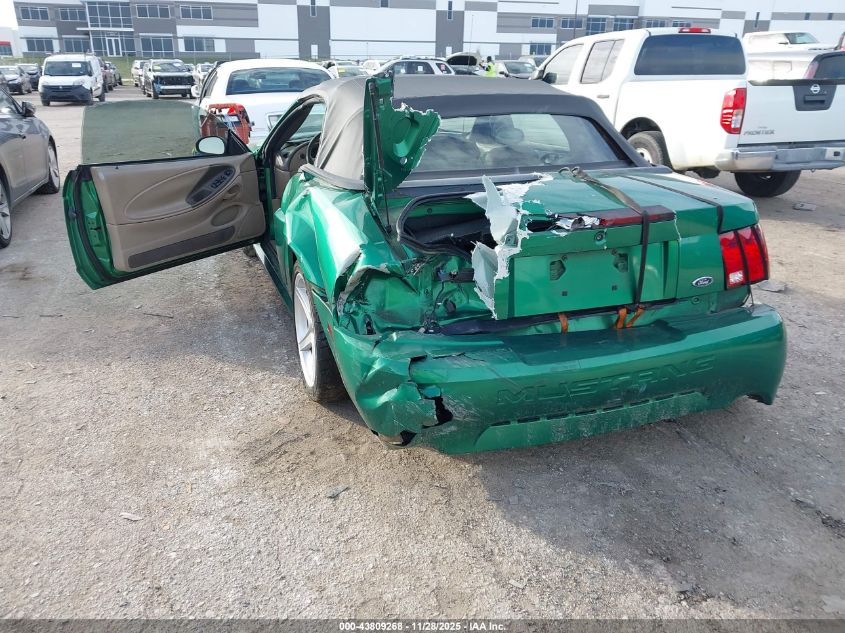 2001 Ford Mustang Gt VIN: 1FAFP45X41F148661 Lot: 43809268